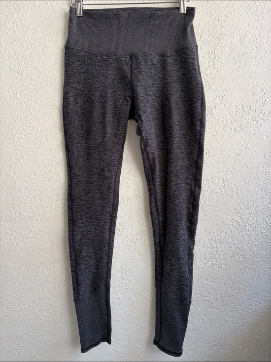 ALO Yoga Pants - Alo High-Waist Heathered Gray Leggings